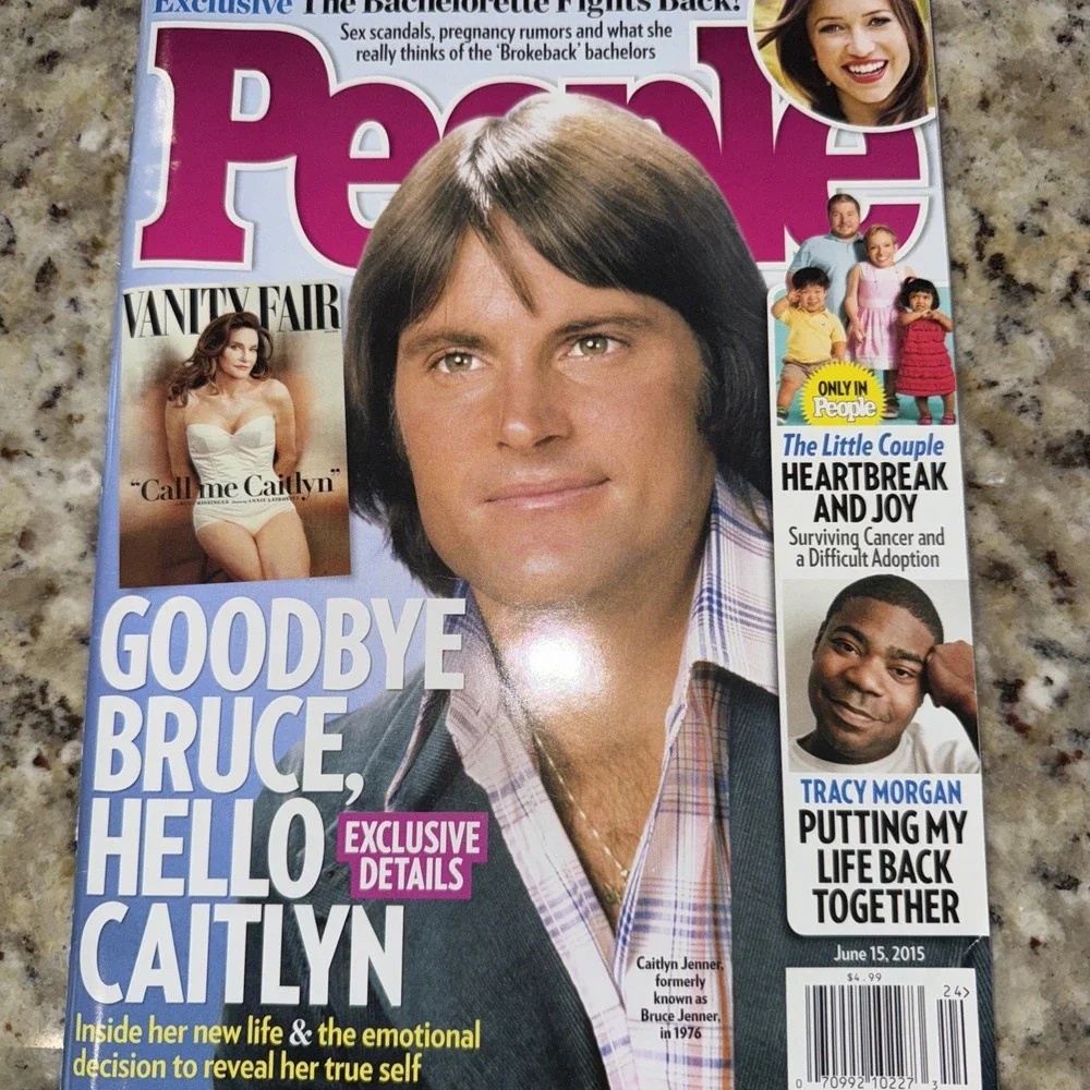 2015 JUNE 15 PEOPLE WEEKLY MAGAZINE - BRUCE JENNER COVER - CAITLYN 4410